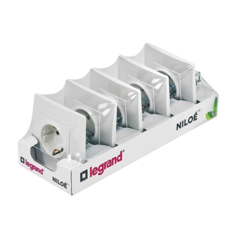 

Legrand - MEGANEI base enchufe nl 2p-t monobloc pack 5