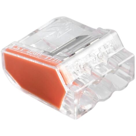 Pack 5 Conector empalme 3 vias 0.5-2.5mm Naranja GSC 001105518