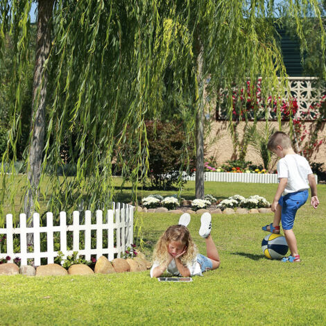 PACK 5 MINI VALLAS CLICKFENCE BLANCO 40X40 CM NORTENE