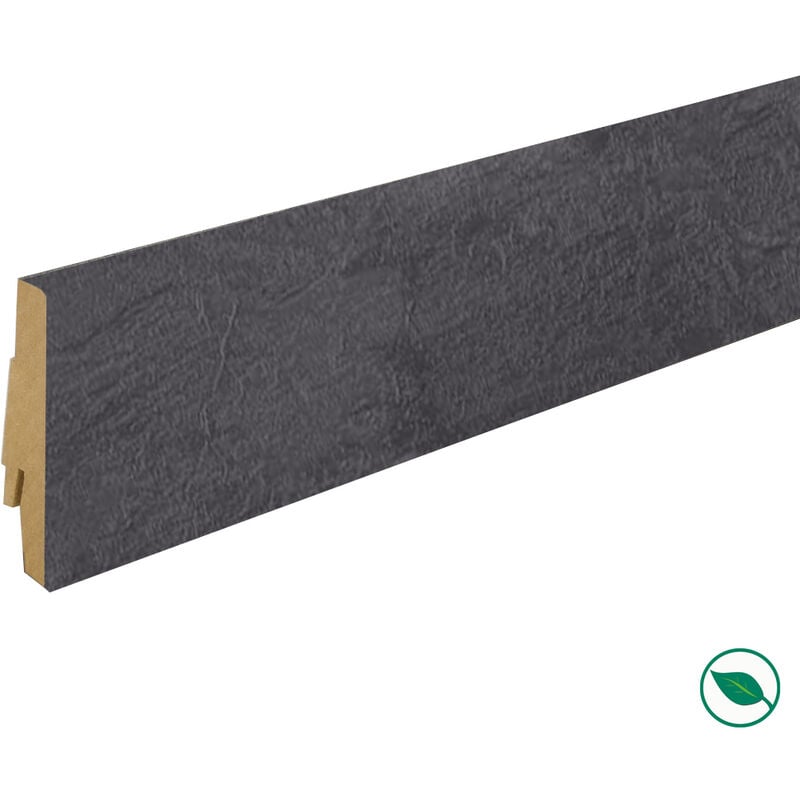 Pack 5 Plinthes décoratives 65714 Yukon slate 2400 x 70 x 19 mm.PEFC 70%