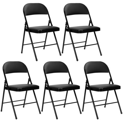 Pack 5 Sillas Plegables Acolchadas Thinia Home