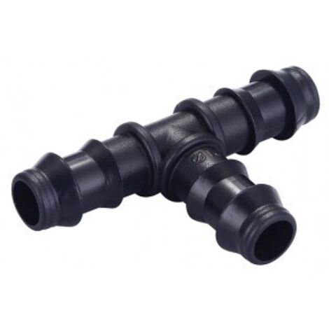 Pack 5 Tés 16mm Blue Bird Raccordement Goutte à Goutte 16mm - Blue Bird-altadex