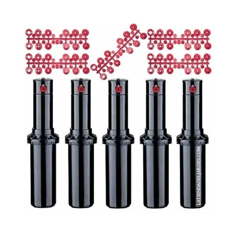 

Pack 5 x Aspersor Hunter PGP-ADJ 3/4', Alcance 6,4 a 15,8 m
