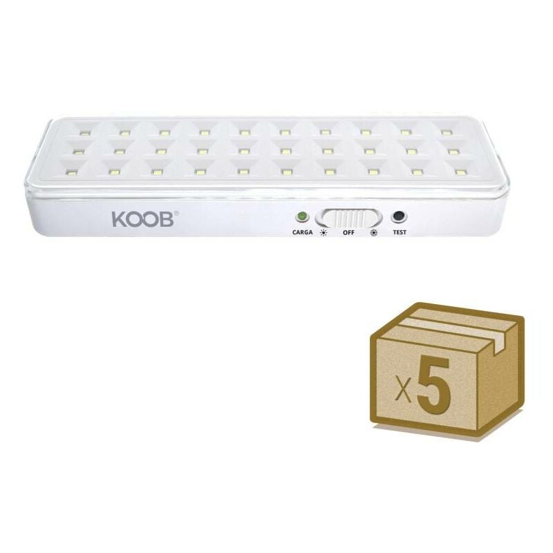 Pack 5 x EMERLUX F515 Led Emergency Light, Multifunction /