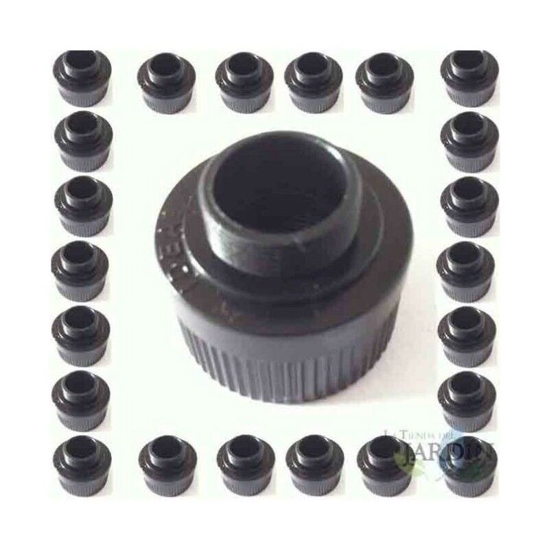 

Pack 50 x Adaptador 1/2' Hembra para Toberas riego. Rosca superior para Toberas difusores y aspersores Rain Bird, Hunter, KRain.