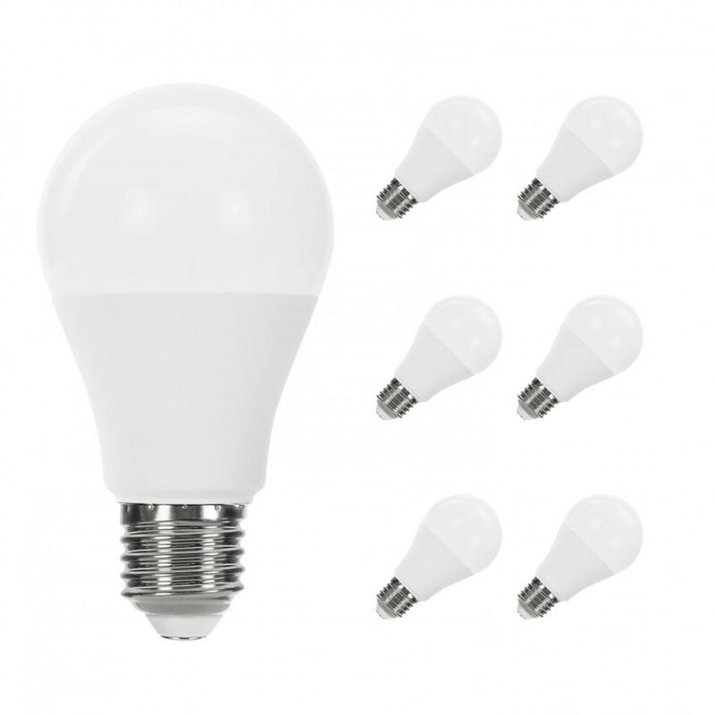 

Pack 6 Bombillas LED Estándar E27 9W Equi.60W 806lm Raydan Home Temperatura - 3000K
