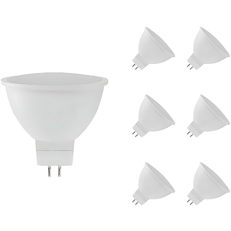 

Pack 6 Bombillas LED GU5.3 Spotlight 6W Equi.50W 540lm Raydan Home Temperatura - 3000K