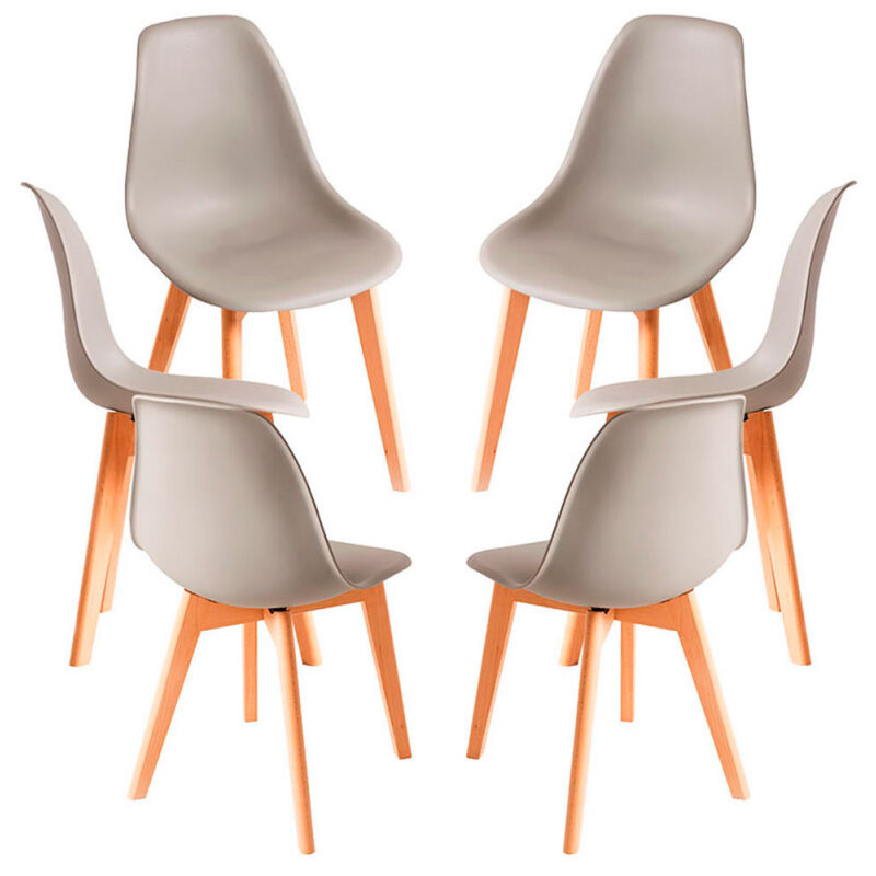 

Packs Sillas Comedor - Pack 6 Sillas Kelen - Gris