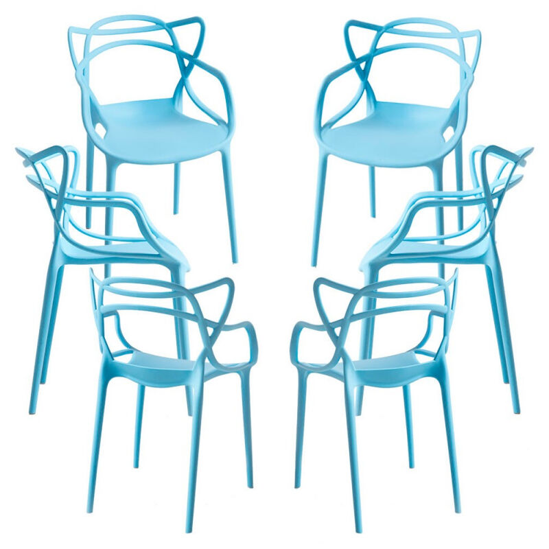 

Packs Sillas Jardín - Pack 6 Sillas Korme Kid (Infantil) - Azul claro