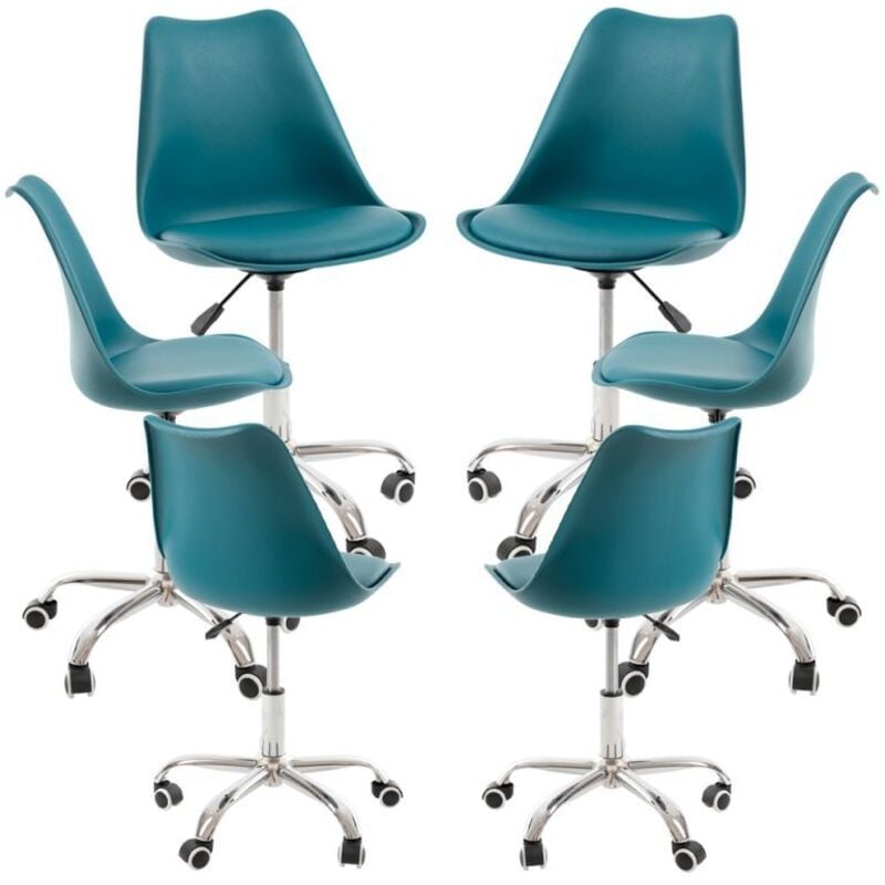 

Packs Sillas - Pack 6 Sillas Neo - Verde azulado