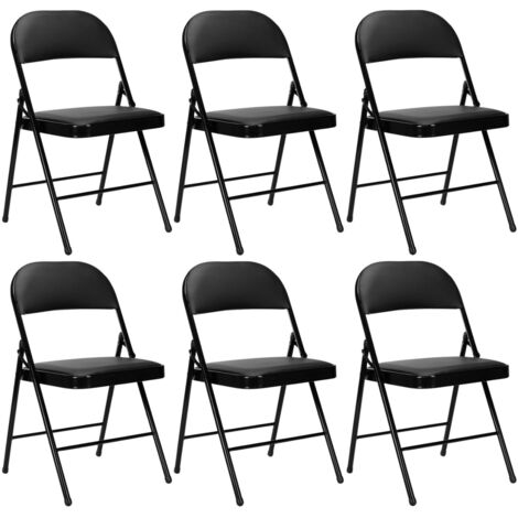 Pack 6 Sillas Plegables Acolchadas Thinia Home