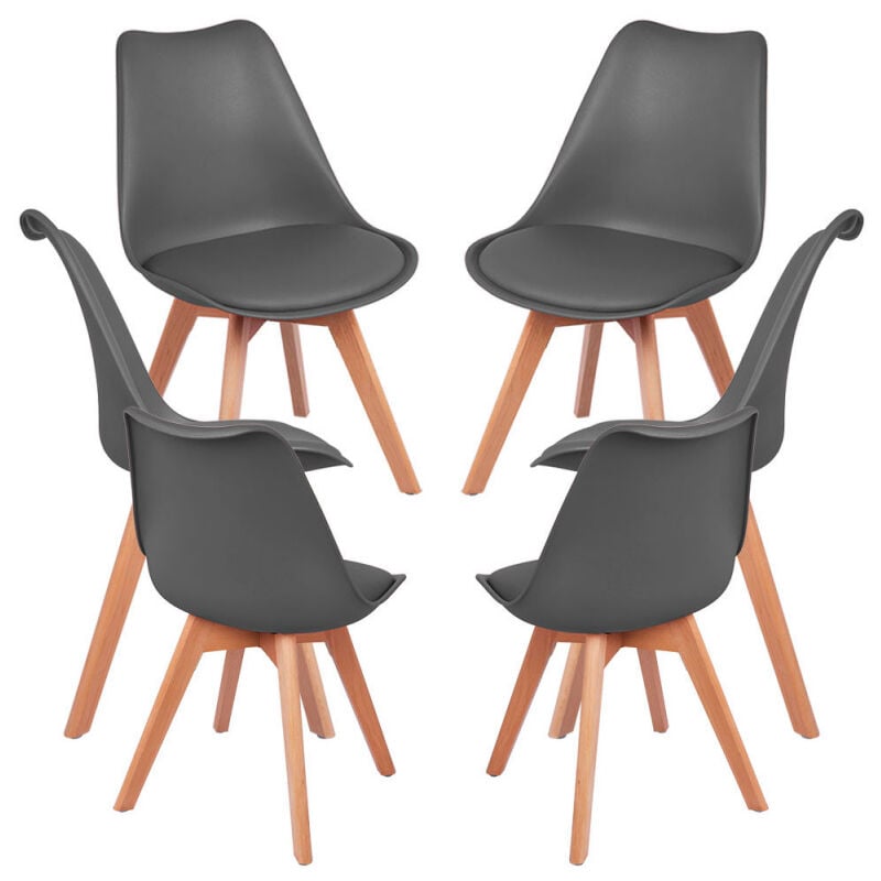 

Packs Sillas Comedor - Pack 6 Sillas Synk Pro - Gris oscuro