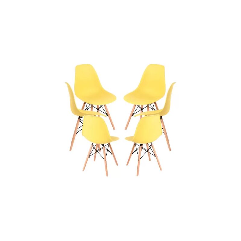 

Packs Sillas Comedor - Pack 6 Sillas Tower Basic - Amarillo