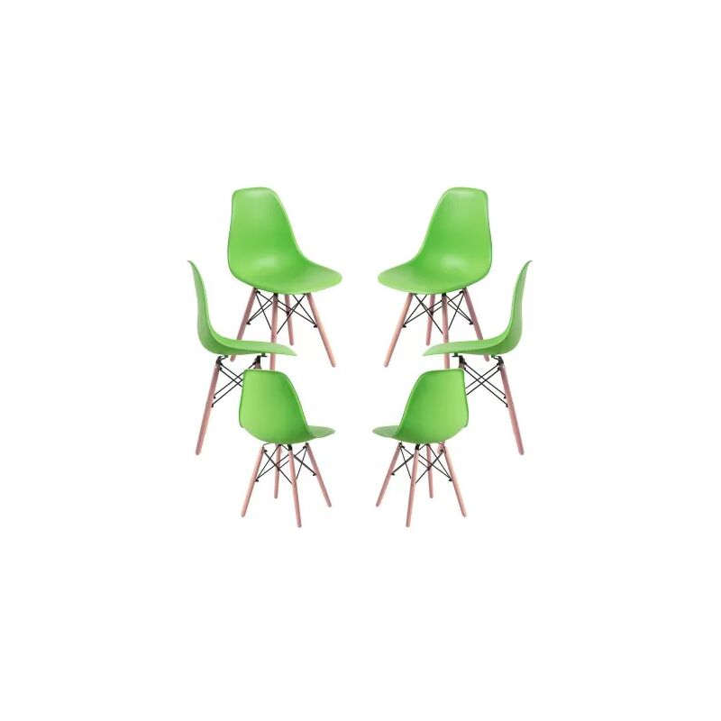 

Packs Sillas Comedor - Pack 6 Sillas Tower Basic - Verde pistacho