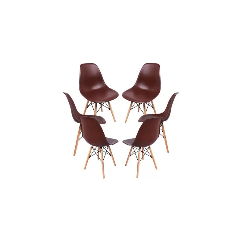 

Packs Sillas Comedor - Pack 6 Sillas Tower Pro - Marrón