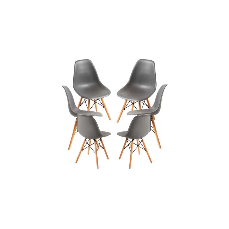 

Packs Sillas Comedor - Pack 6 Sillas Tower Pro - Gris oscuro