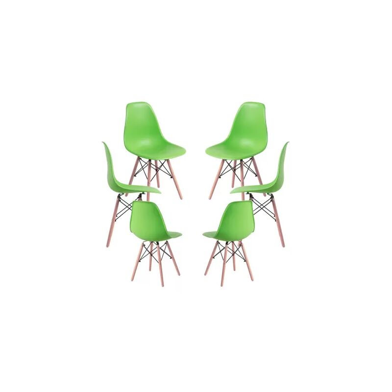 

Packs Sillas Comedor - Pack 6 Sillas Tower Pro - Verde