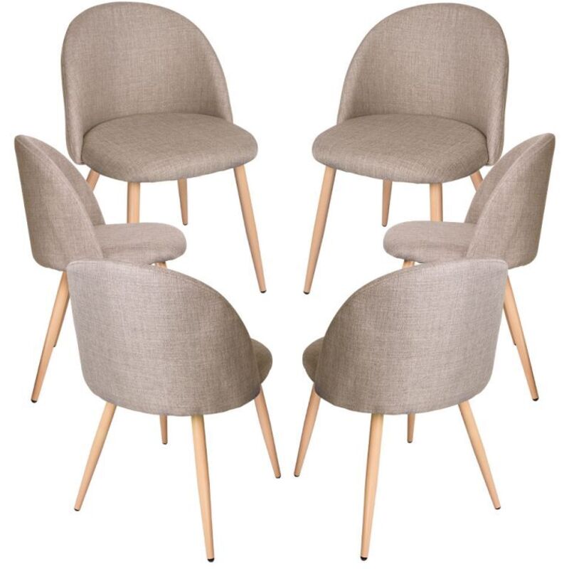 

Packs Sillas Comedor - Pack 6 Sillas Vint Tela - Beige