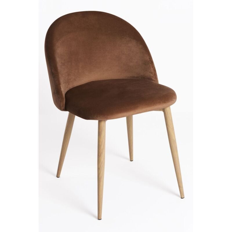 

Packs Sillas Comedor - Pack 6 Sillas Vint Terciopelo - Marrón arena