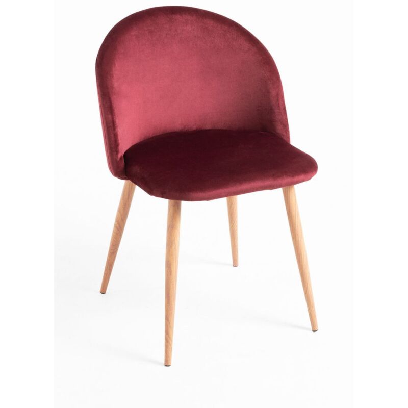 

Packs Sillas Comedor - Pack 6 Sillas Vint Terciopelo - Granate