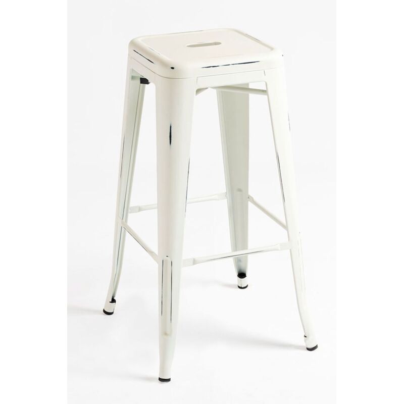 

Packs Taburetes Altos - Pack 6 Taburetes Torix Vintage - Blanco vintage