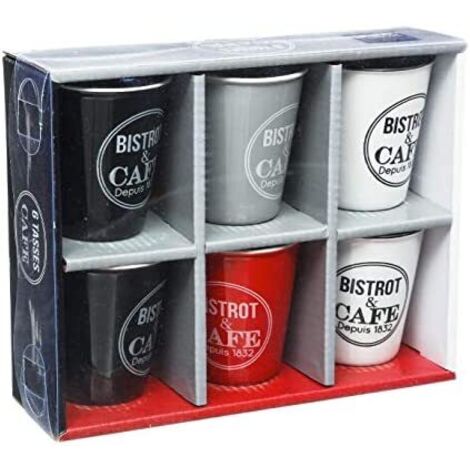 Pack 6 Tassen mod.bistrot 11cl