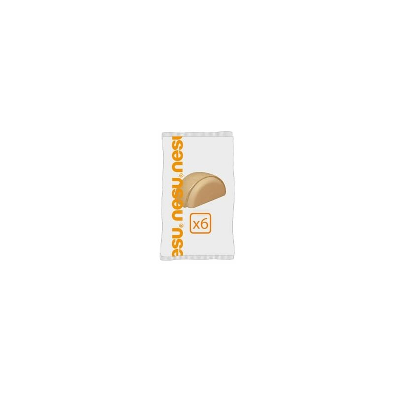 

Pack 6 Tope Puerta Adhesivo Madera Acabado Haya De 49*31Mm