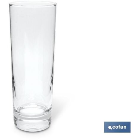 PACK 6 UDS VASO TUBO 31.5 CL MODELO MALBORK 16.6x6cm