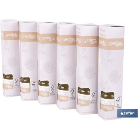 Pack 6 unidades ambientador de varillas aroma azahar 50 ml