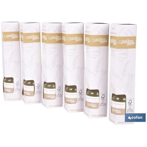 Pack 6 unidades ambientador de varillas sándalo exótico 50 ml