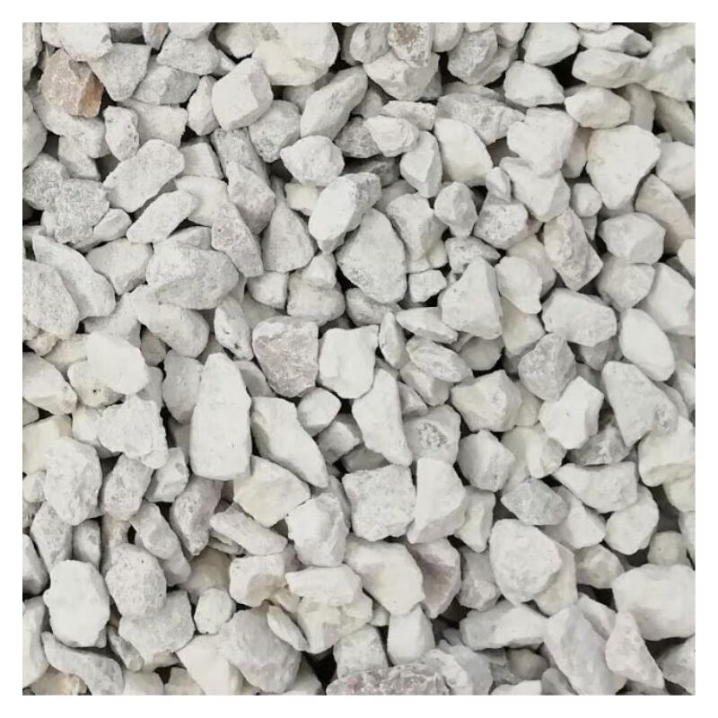 Big Bag Express - pack 6M² Gravillon eco Blanc/Gris/Beige Calcaire ø 6/14 mm (12 x Sac de 25Kg +/- 300Kg ) - Livraison standard