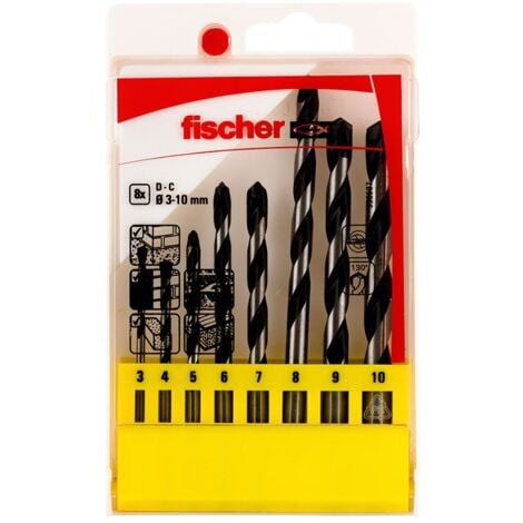 MIBRICOTIENDA fischer broca e-estuche nº2 8 brocas extra 536607