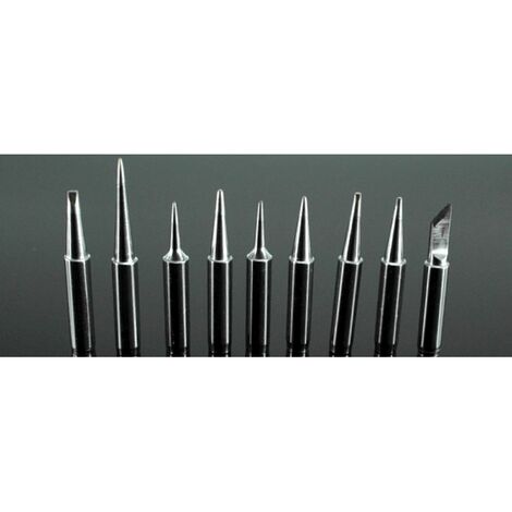 Pack 9 puntas soldador para Mlink, Aoyue, Atten, hakko