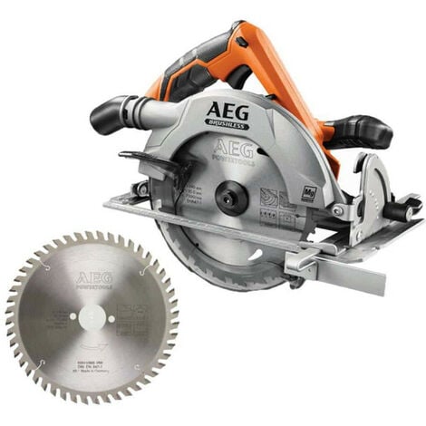 Pack AEG scie circulaire brushless 18 V 190mm Li-ion BKS18BL-0 - Lame scie circulaire 2.8x190mm
