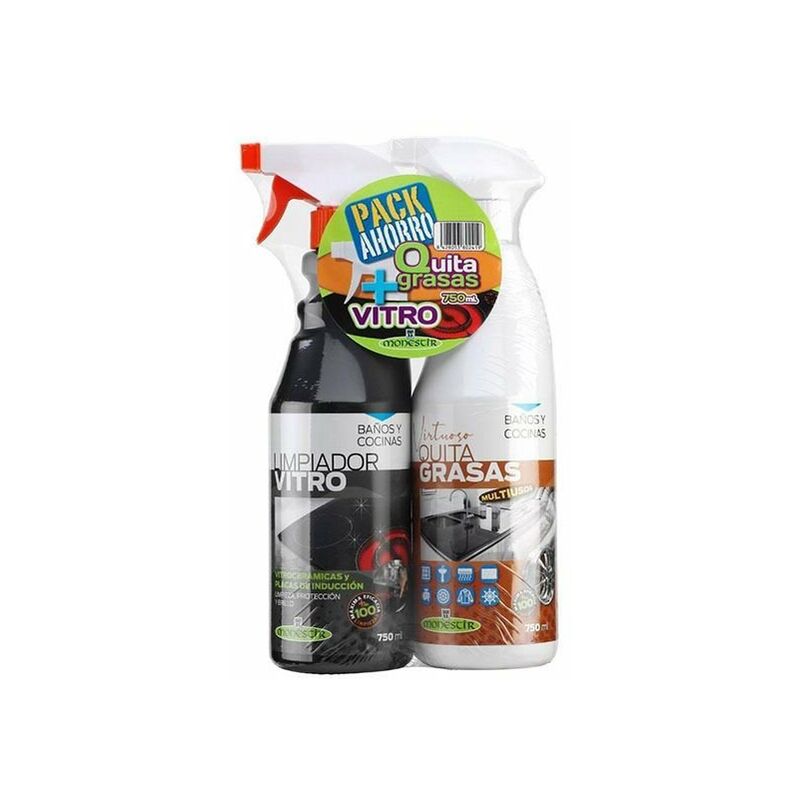 

Pack Ahorro Limpiador Vitro + Quita Grasas Gama City