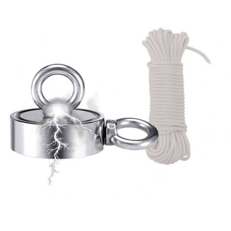 PACK : Aimant 1000Kg + Corde 10mm/25m