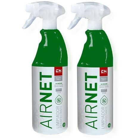 Pack AIRNET + AIRNET - Pulverizadores Limpiadores para Aire Acondicionado 750 ml  Bricoprofesional