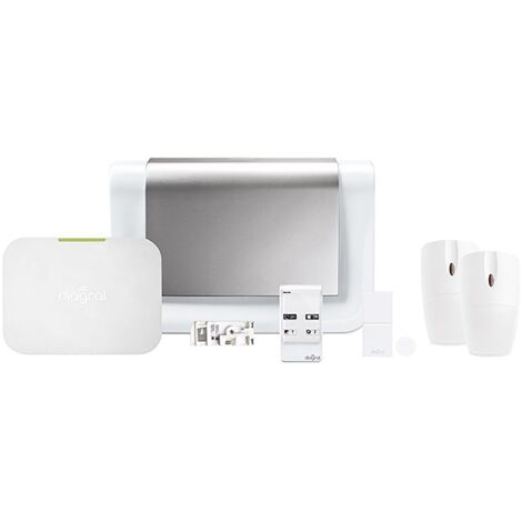 Pack alarme connectée compatible animaux DIAG17CSF - Blanc