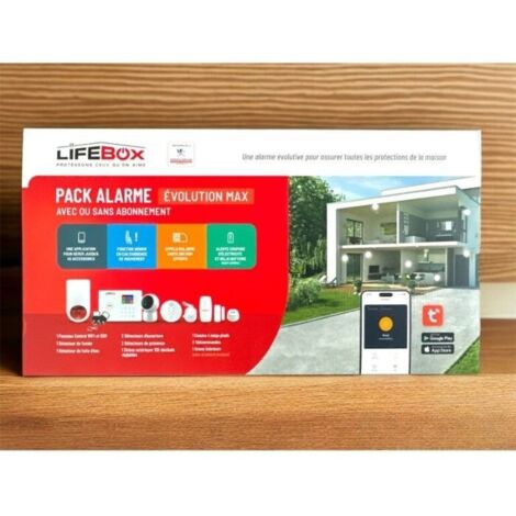 Pack Alarme Evolution Max - Lifebox