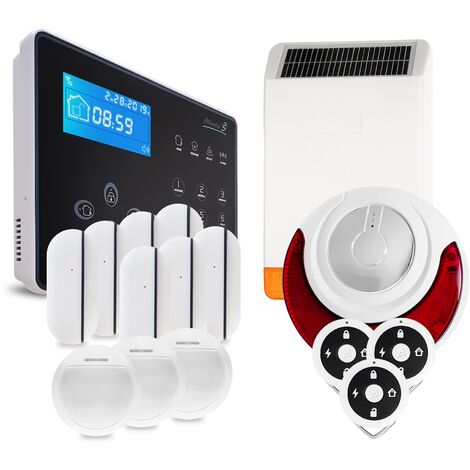 Mini Alarme autonome à code Design pour porte et fenêtre Konig