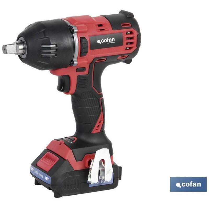 Cofan - Schlagpistole 1/2 Batterie 18V