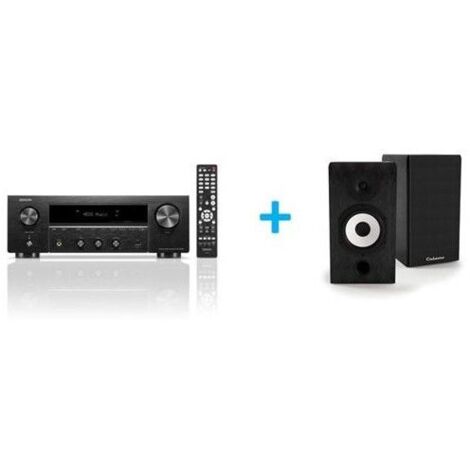 Pack amplificador y altavoces Hi-Fi - Denon & Cabasse - DRA-900H + Antigua MT32/2 - Negro - Altavoces de estantería