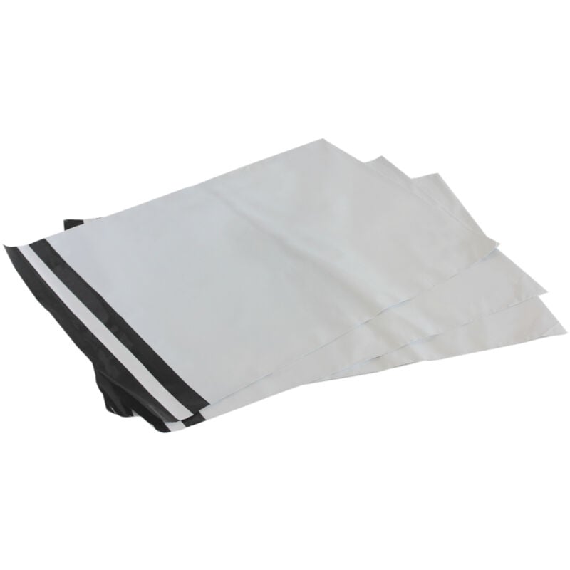 Lot 120 enveloppes pour expédition - 27 x 30 cm - Fermeture adhésive - Opaques, étanches et indéchirables - Pack And Move