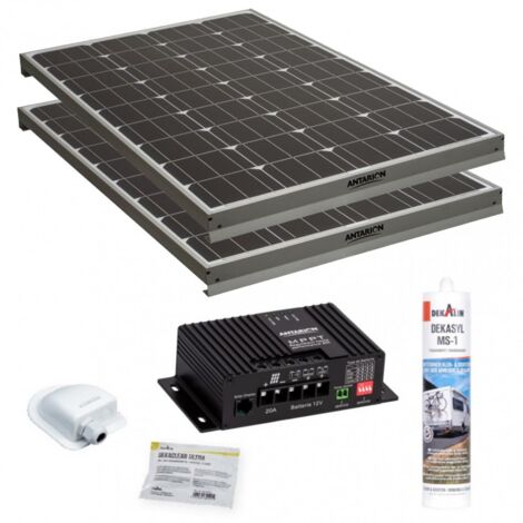 Acheter PDTO – chargeur de batterie de panneau solaire 100W, avec  contrôleur 20A, pour voiture, bateau, camping-car
