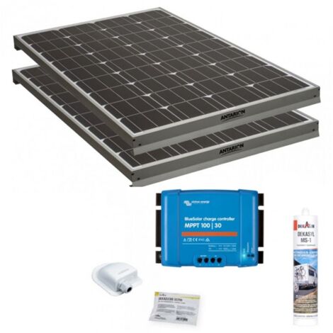 Pack ANTARION 2x panneaux solaires 150W + Régulateur solaire VICTRON 30A