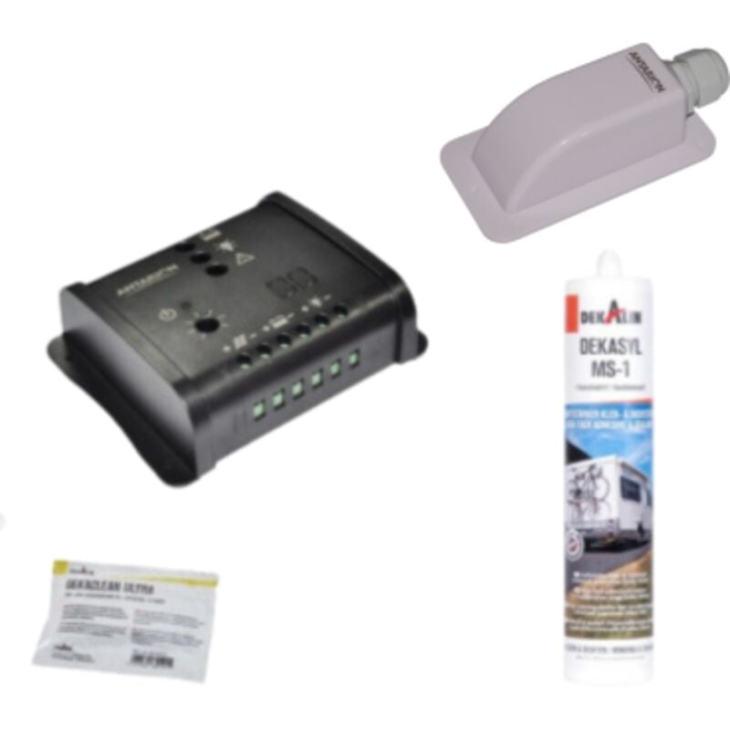 Pack Antarion Kit de pose solaire avec Régulateur de Charge mppt 160W 10A économique