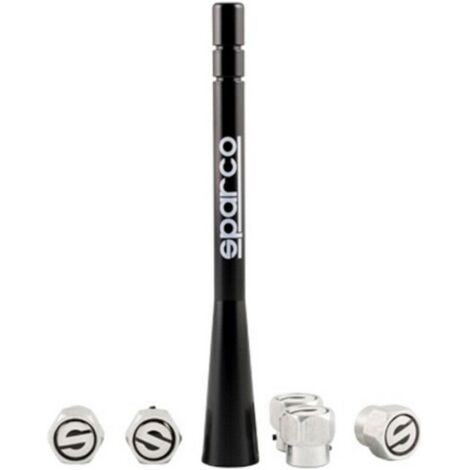 Pack Antenne +5 Bouchons De Valves Sparco