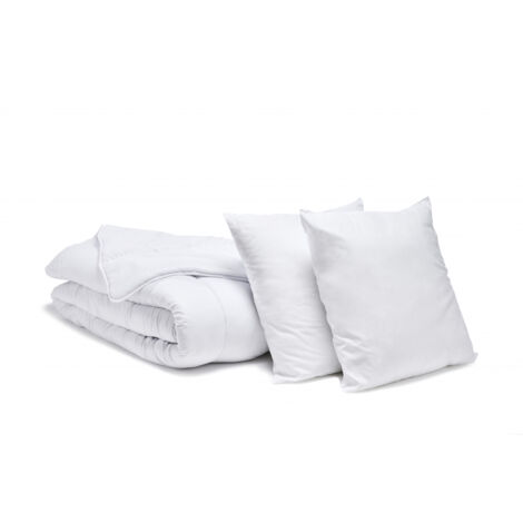 Pack Anti-Acariens Couette 240x260cm + 2 Oreillers 60x60cm