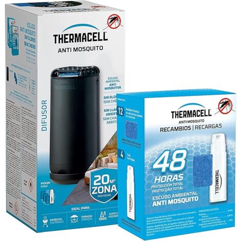 Pack Antimosquitos para Exterior – Protección Eficaz sin Deet ni Perfume, Incluye Recambios para 12h + 48h Extra – Ideal para Terrazas y Alternativa al Spray