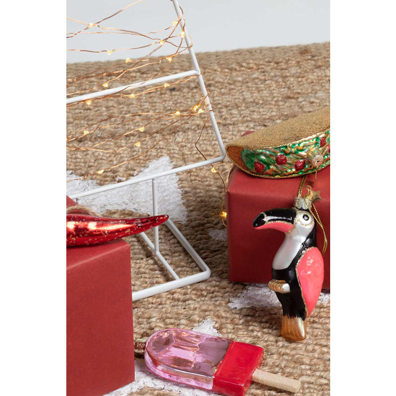 

PACK Árbol de Navidad Thri y Adornos Blanco Mex - Sklum